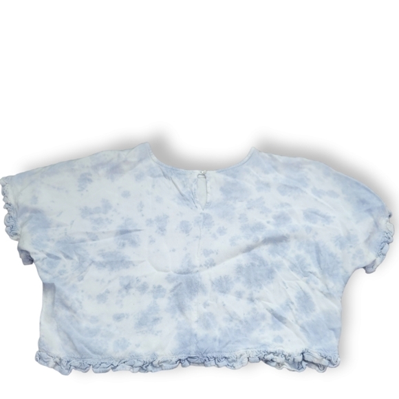 Style Envy Cropped Boxy Tie-Dye Shirt M - Picture 2 of 5